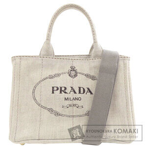 Prada Canapa Denim Handbag